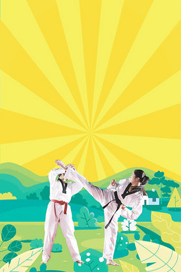 【跆拳道背景图片】_跆拳道背景素材_跆拳道