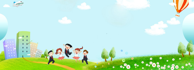 学校开学季上学背景图片免费下载_广告背景\/p