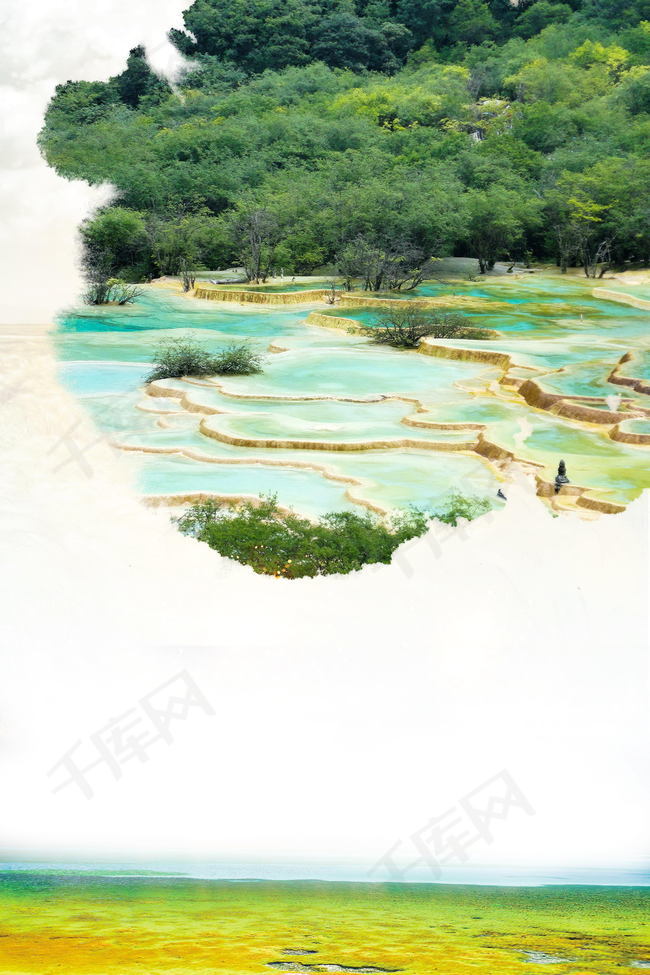 说走就走 中国 唯美 旅游 分层文件 psd源文件 高清背景 psd素材 背景