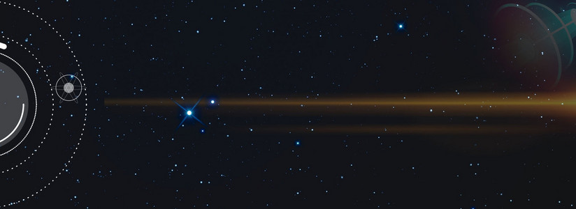 黑色背景黄色光芒炫酷平面广告背景图片免费下