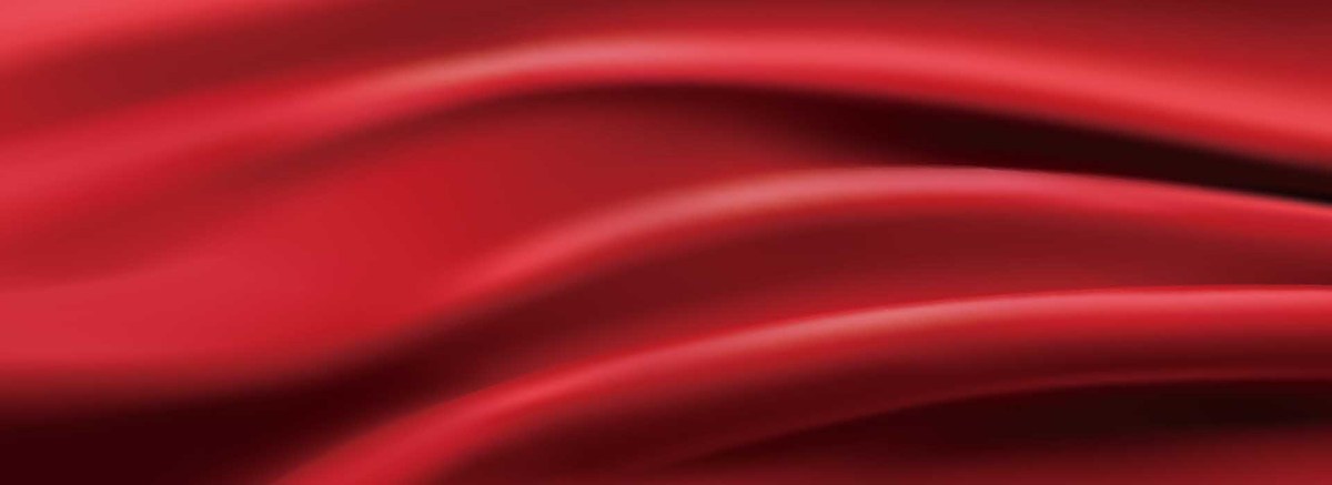 红色丝绸背景banner