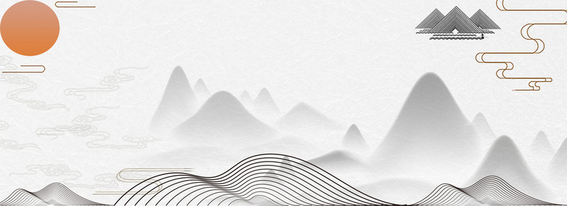 竹子墨竹水墨国画简约线条枯笔PNG素材图片