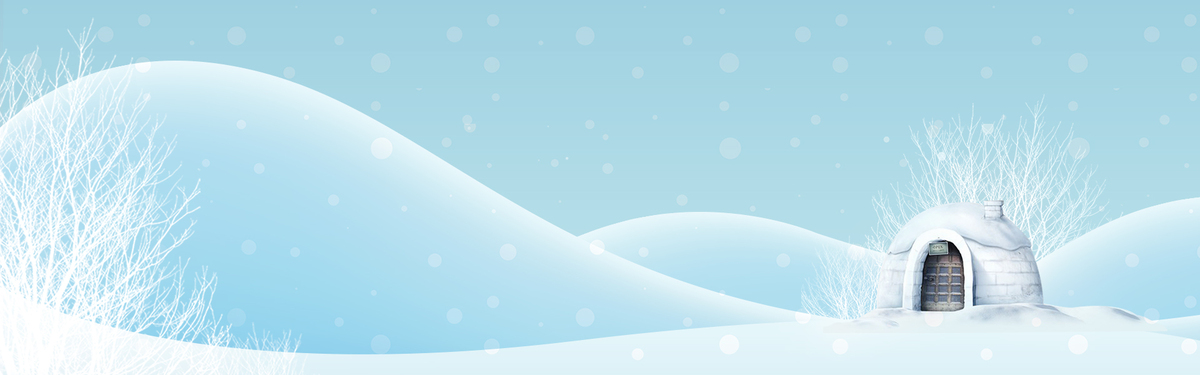 冬季浪漫雪景背景背景图片素材
