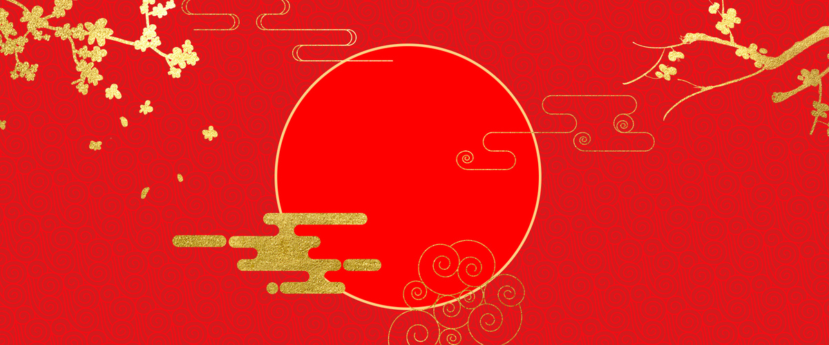 新年喜庆烫金中国风春节猪年背景图片免费下载-千库网