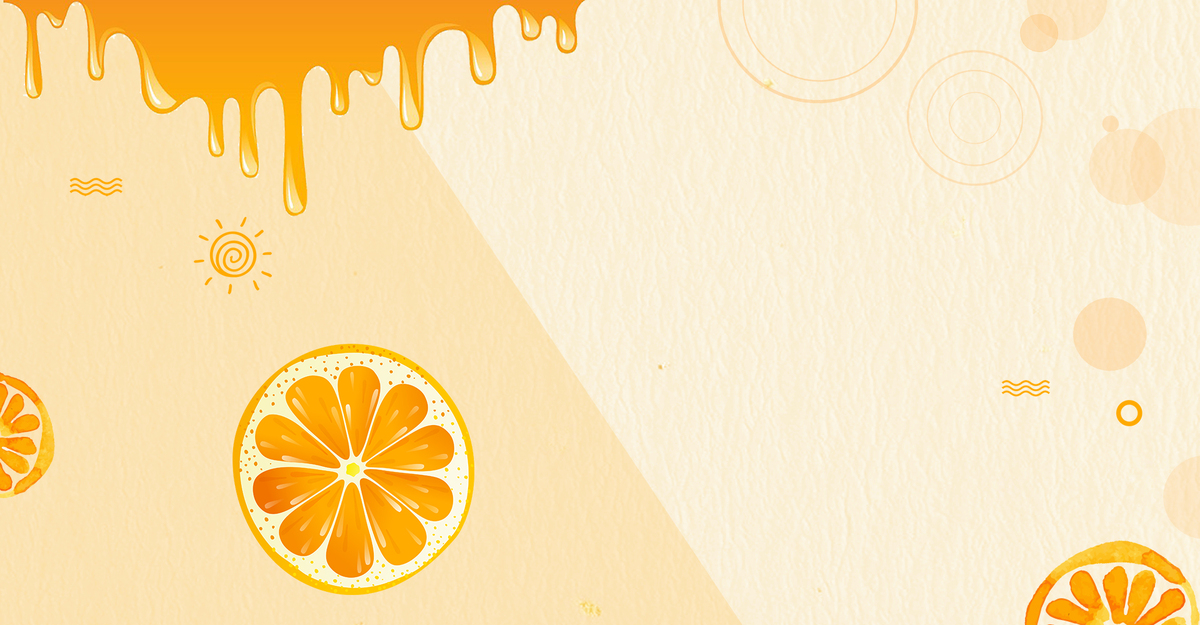 一月果蔬花卉橘子促销海报背景图片免费下载_