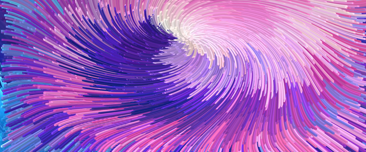 酷炫彩色渐变抽象线条伪3d纹理背景