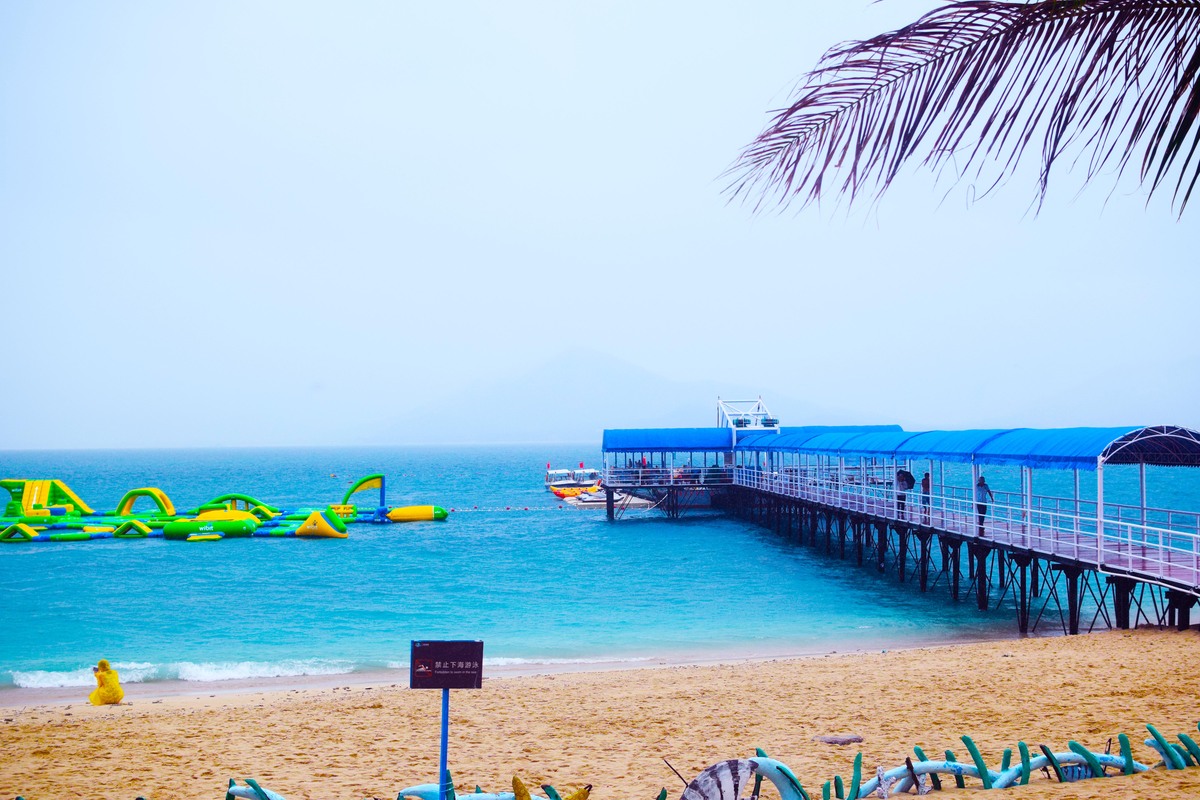 夏天之海边的风景