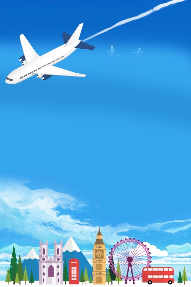 出境旅行环球游背景图片免费下载-千库网