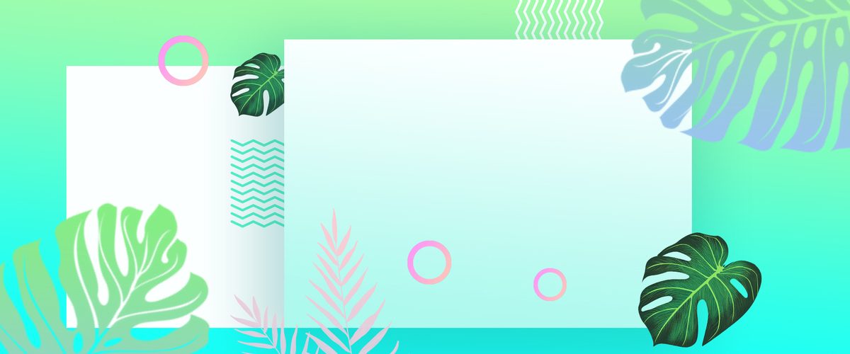 夏季新品上市简约几何小清新背景