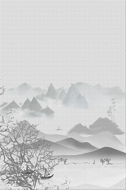 【黑白古风背景图片】_黑白古风高清背景素材