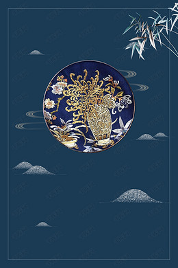 【古风花朵背景图片】_古风花朵高清背景素材