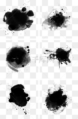 墨迹水墨笔刷古风笔墨效果