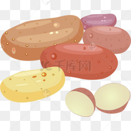 卡通手绘红薯