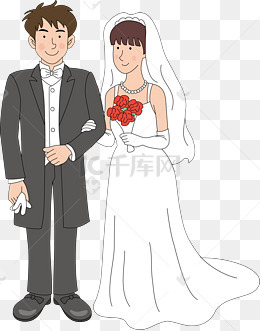 婚礼季身穿西装领带的伴郎们开心喝酒插画
