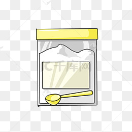 手绘生活食品奶粉
