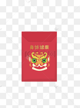 原创手绘节日红包可商用元素