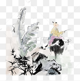 中国风山水png免抠