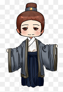 中国风复古风古风汉服大臣男性角色