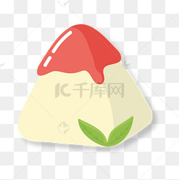 可爱卡通果冻布丁