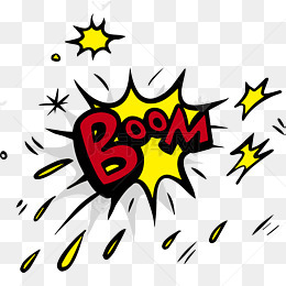黄色爆炸boom