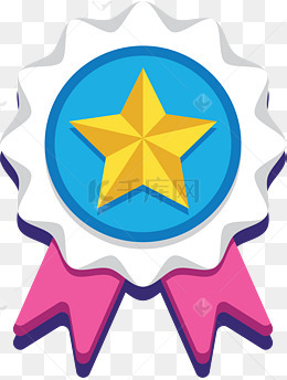 五角星图标设计卡通