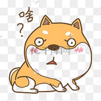 一只可爱的小黄油表情包png素材图片免费下载