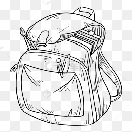 开学季学生用品书包