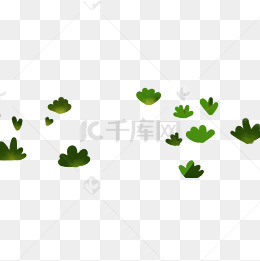卡通植物草叶下载