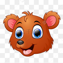 矢量卡通可爱小动物头像素材图片免费下载_高清psd_千