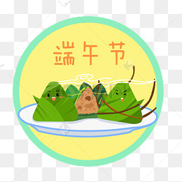 端午节手绘卡通插图