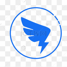 简约蓝色钉钉办公软件logo图标