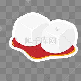 白糖矢量插画png