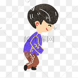 黑色的小男孩免抠图素材图片免费下载_高清psd_千库网