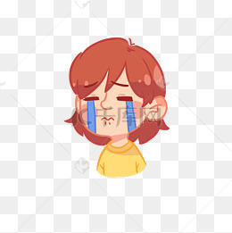 哭泣的小女孩表情包