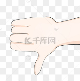 人物手势鄙视插图