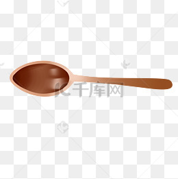 餐具勺子卡通插画