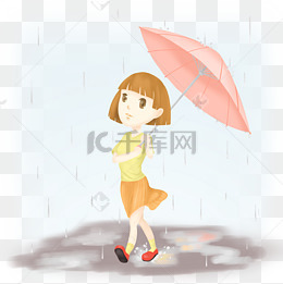 卡通小雨图标下载
