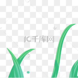 卡通植物草叶下载