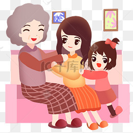 母情节和女儿丈夫一起过