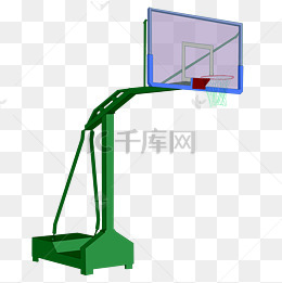 卡通运动篮球插画