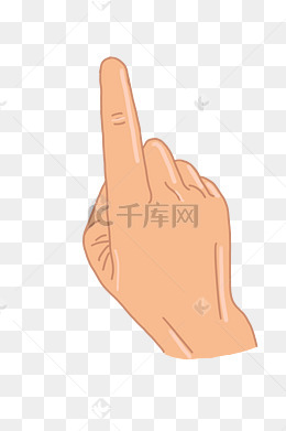 指你图案手势插图