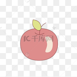 卡通清新圣诞平安果图标