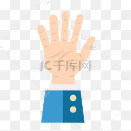 正面手掌