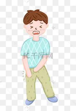 腿痛的男孩png免抠图