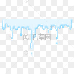 融化冰雪素材