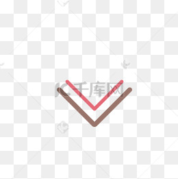 向下的箭头指引免抠图