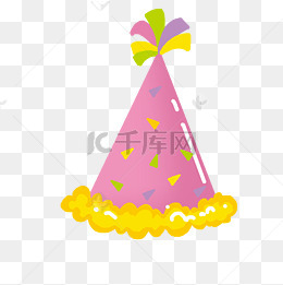 庆祝节日帽子卡通