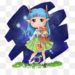 生气金牛座少女