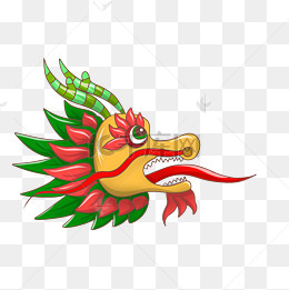 赛龙舟龙头装饰
