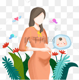 母亲节怀孕妈妈
